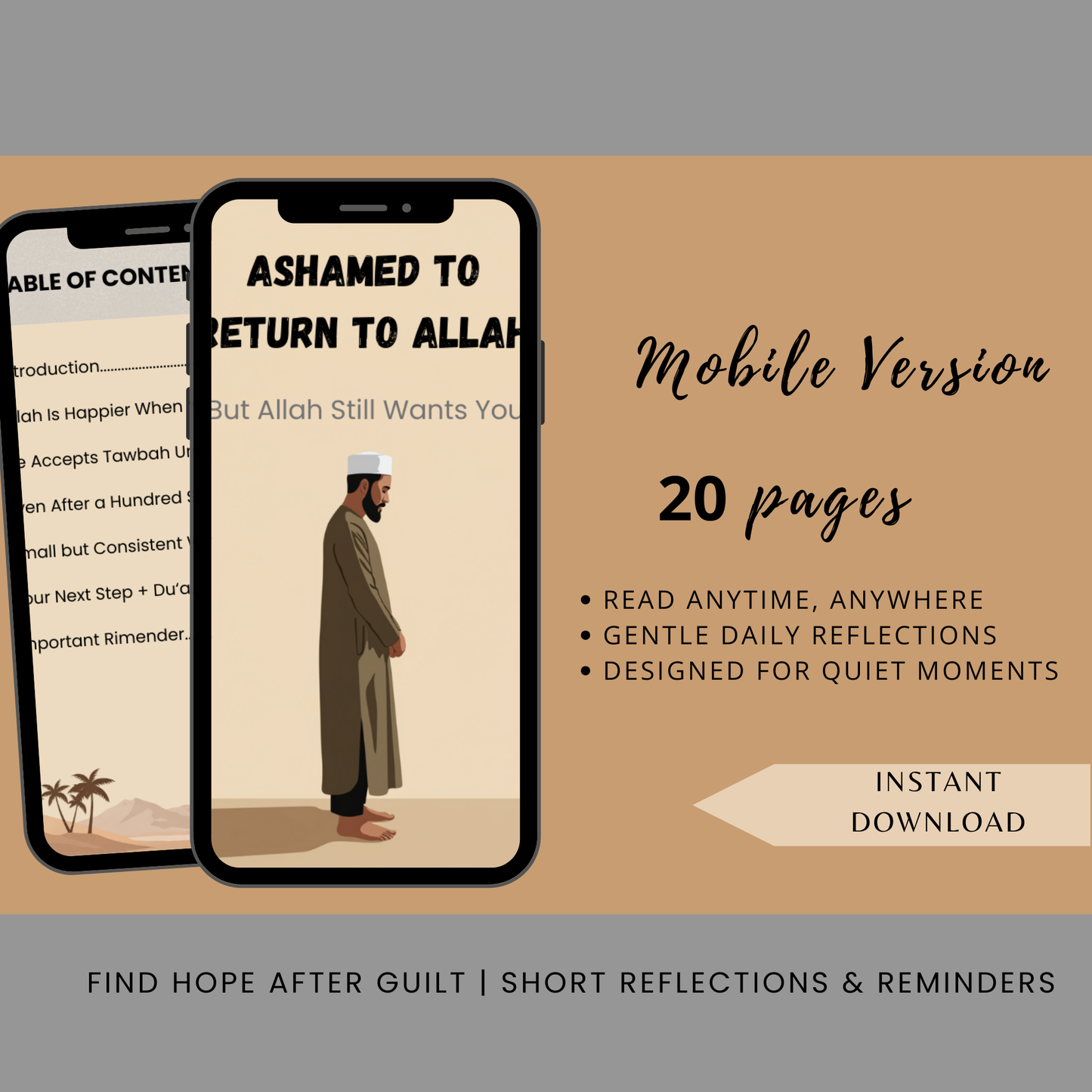 Ashamed to Return to Allah