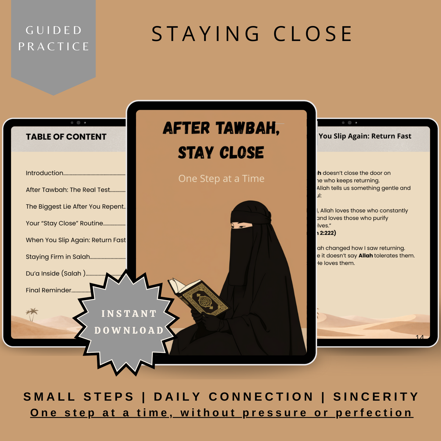 After Tawbah, Stay Close